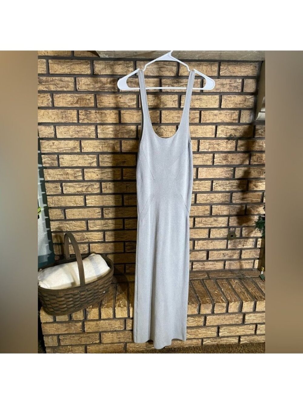 Freshman 1996 knitted‎ long tank top dress